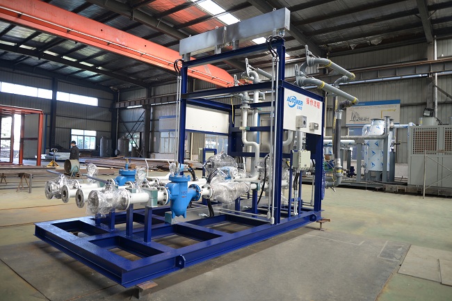 LNG氣化撬集氣化、調(diào)壓、加臭工藝于一體